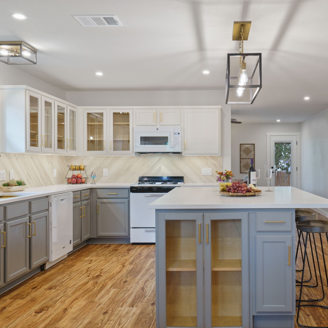 Dr Flaxen Kitchen Renovation After