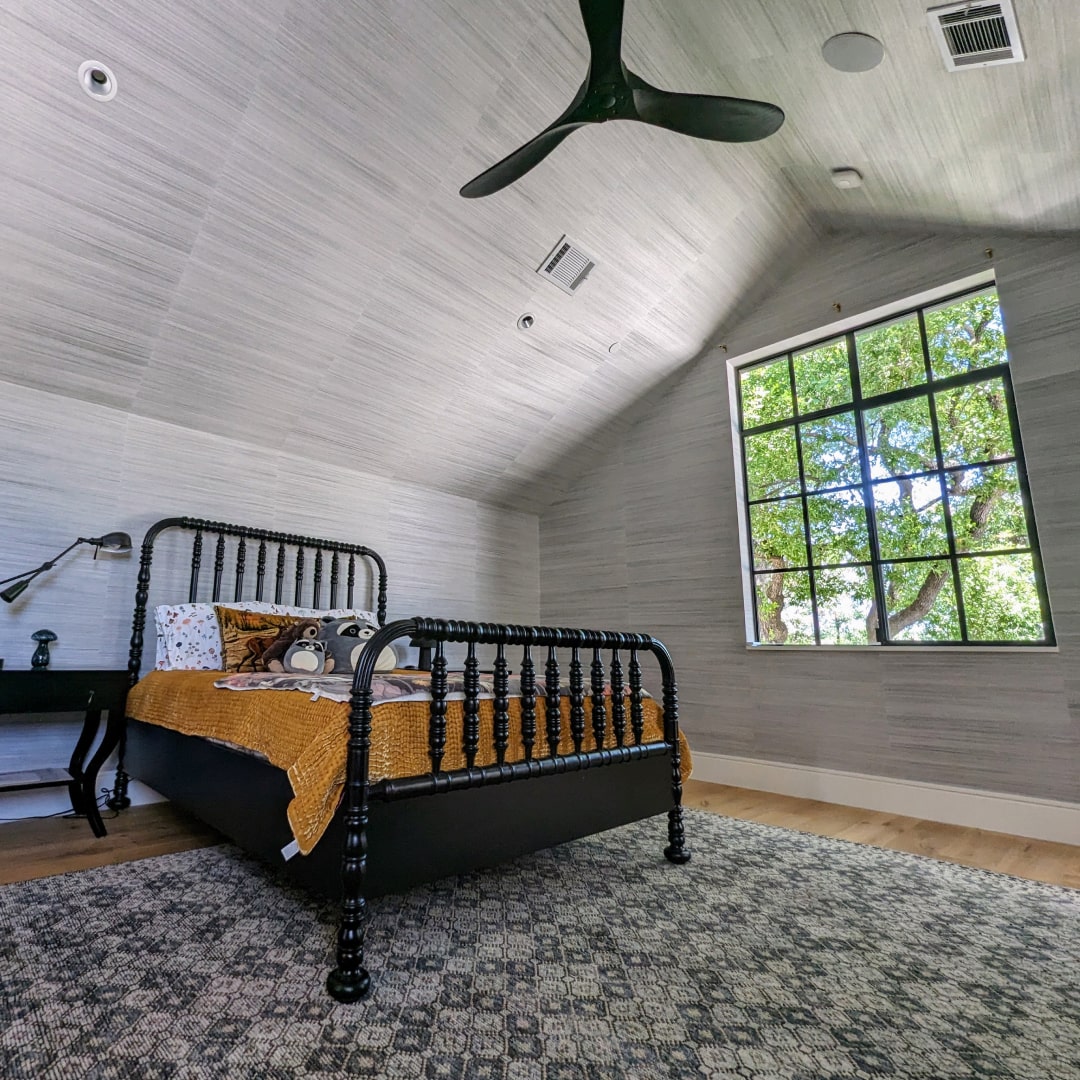 bedroom in a tiny home washburn custom builds